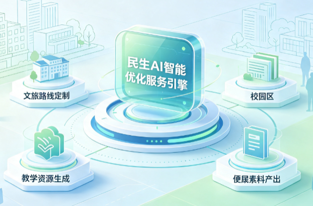 凌海市AI普惠赋能民生服务 智能优化技术升级大众生活服务体验