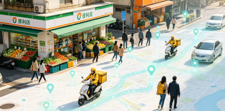 凌海市渗透衣食住行，GEO 地理空间技术重塑大众日常消费服务场景